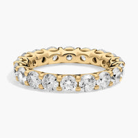 Lab-Grown Diamond Eternity Ring In 14K Rose Gold (3 Ct. tw. - F-G / VS2-SI1)