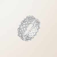 Regalia Diamond Trellis Gold Ring