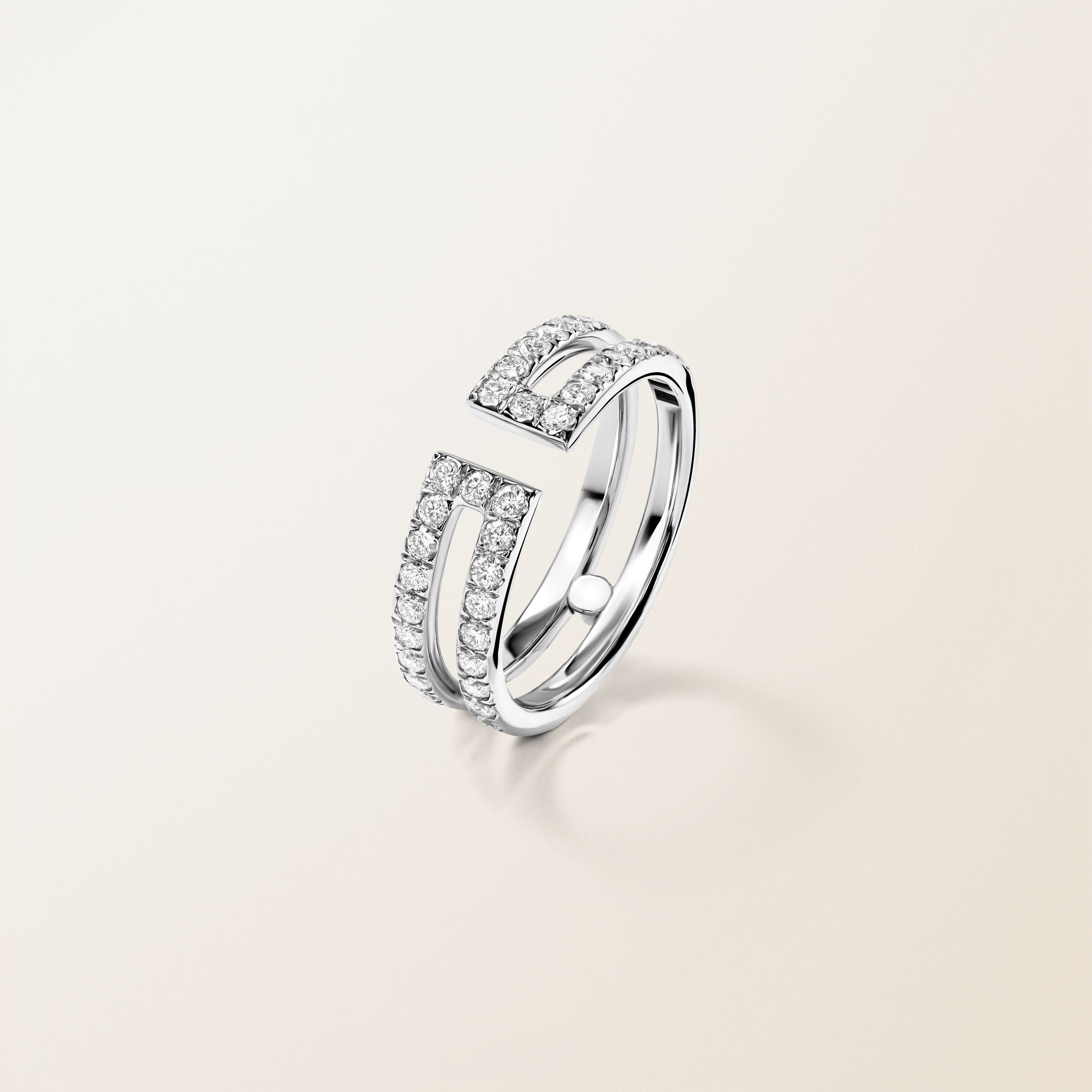 Harmony Loop Diamond Ring