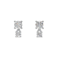 Celestial Sparkle Drop Earrings in Made With Pure 925