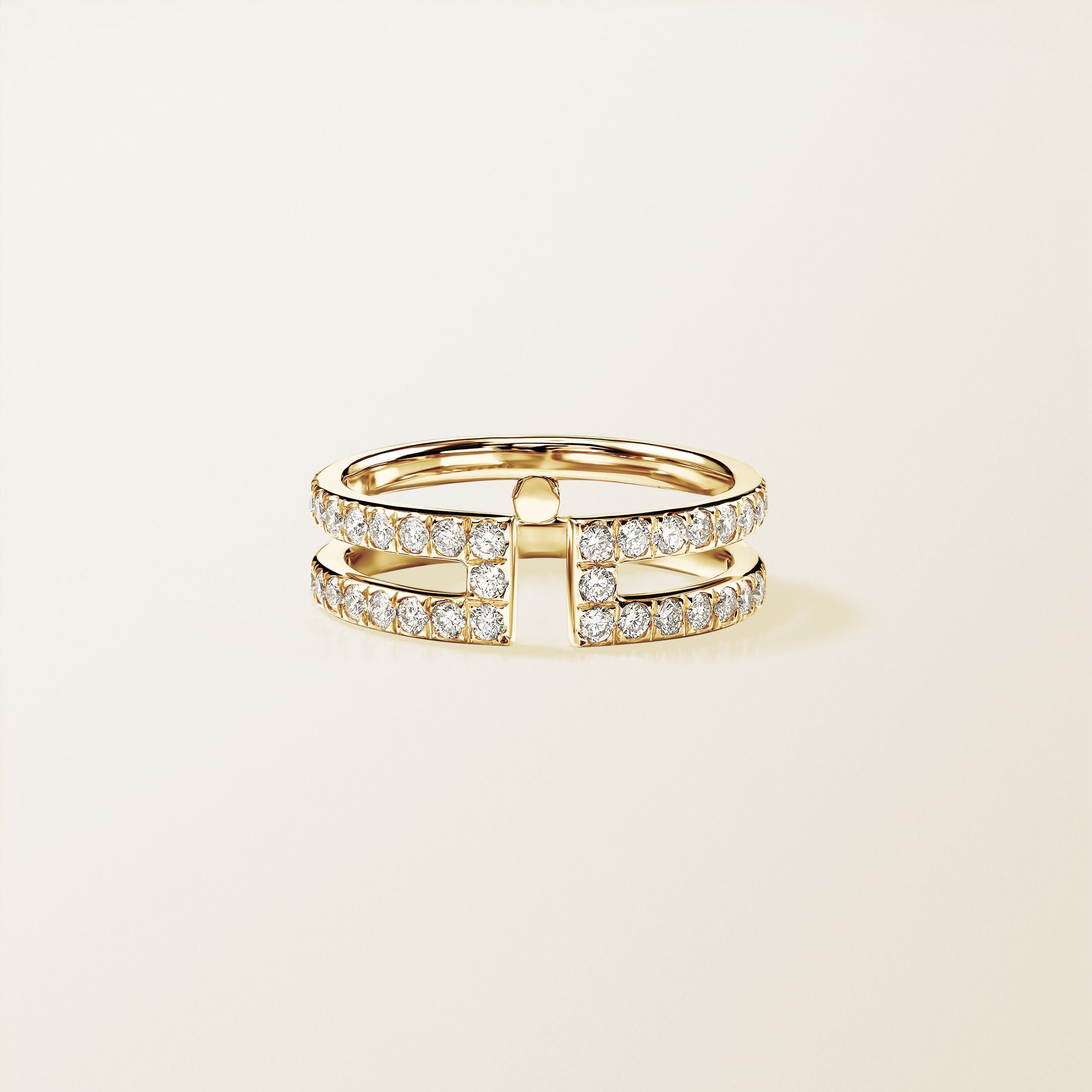 Harmony Loop Diamond Ring