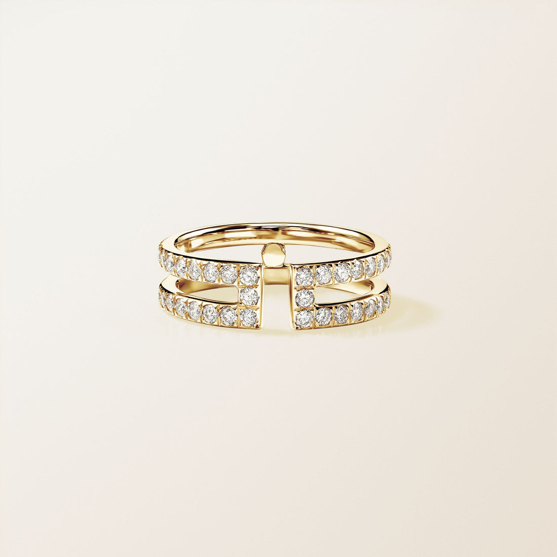 Harmony Loop Diamond Ring