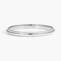 Classic Wedding Ring in Yellow Gold & White Gold (2mm)