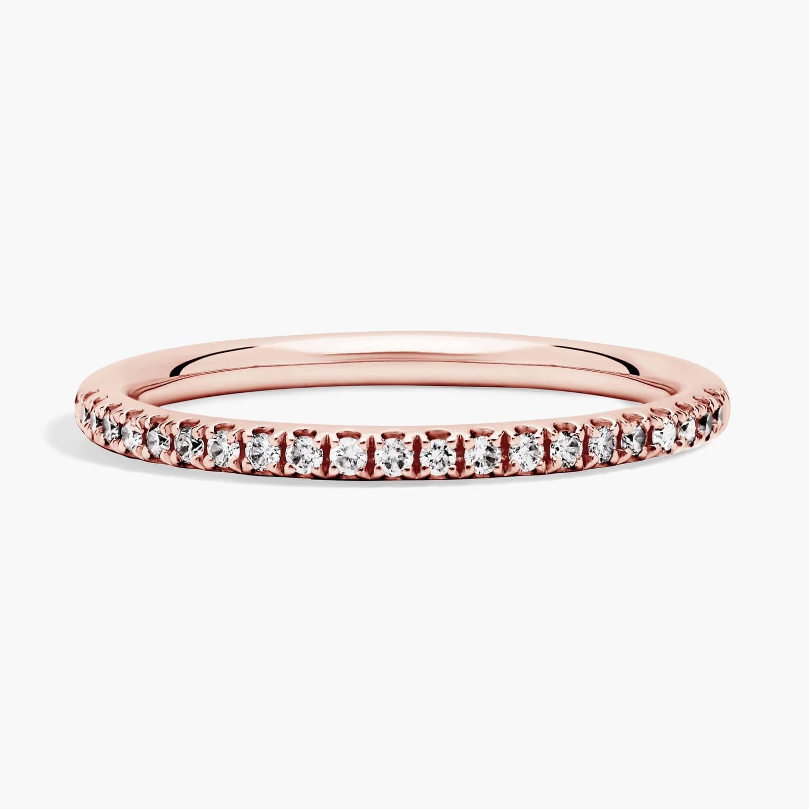 Riviera Pavé Diamond Ring In 10K 14K 18K Gold
