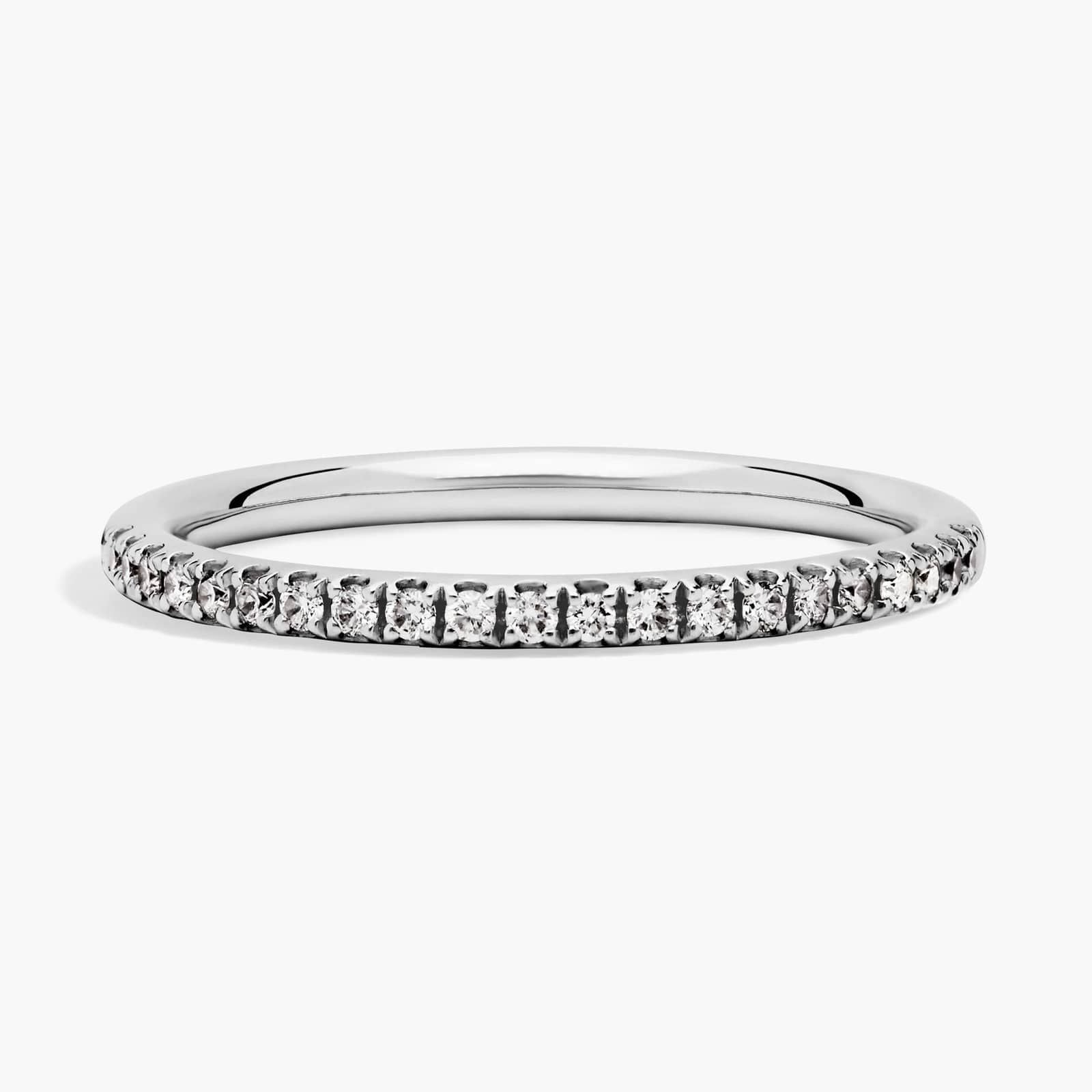 Riviera Pavé Diamond Ring In 10K 14K 18K Gold