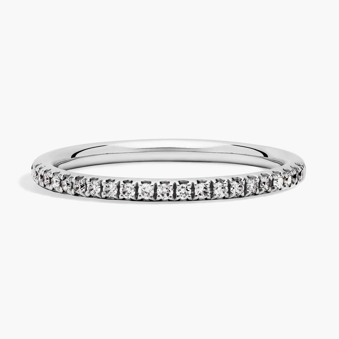 Riviera Pavé Diamond Ring In 10K 14K 18K Gold