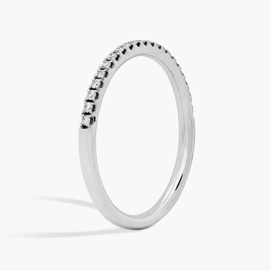 Riviera Pavé Diamond Ring In 10K 14K 18K Gold