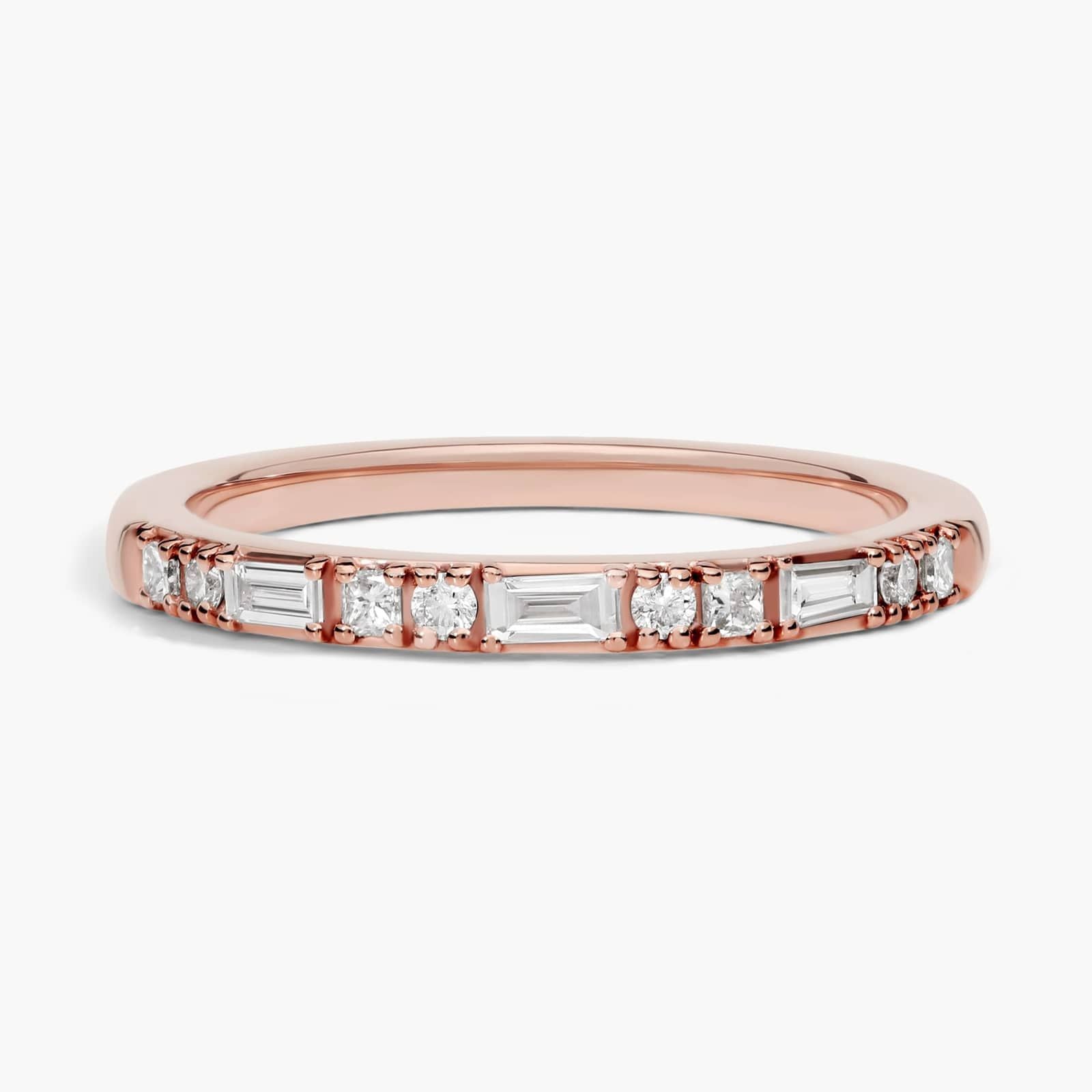 Dot Dash Diamond Ring in Yellow Gold / Rose Gold / White Gold