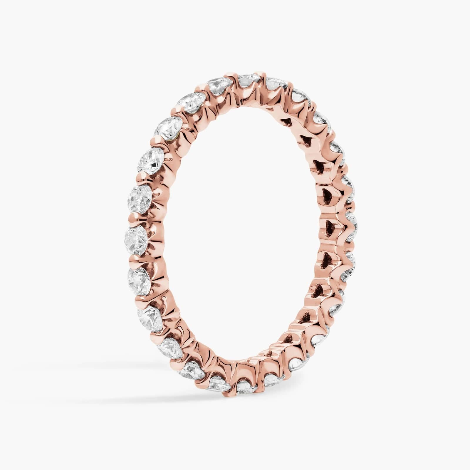 Floating Lab-Grown Diamond Eternity Ring In 10K/14K/18K Gold (1 Ct. tw. - F-G / VS2-SI1)