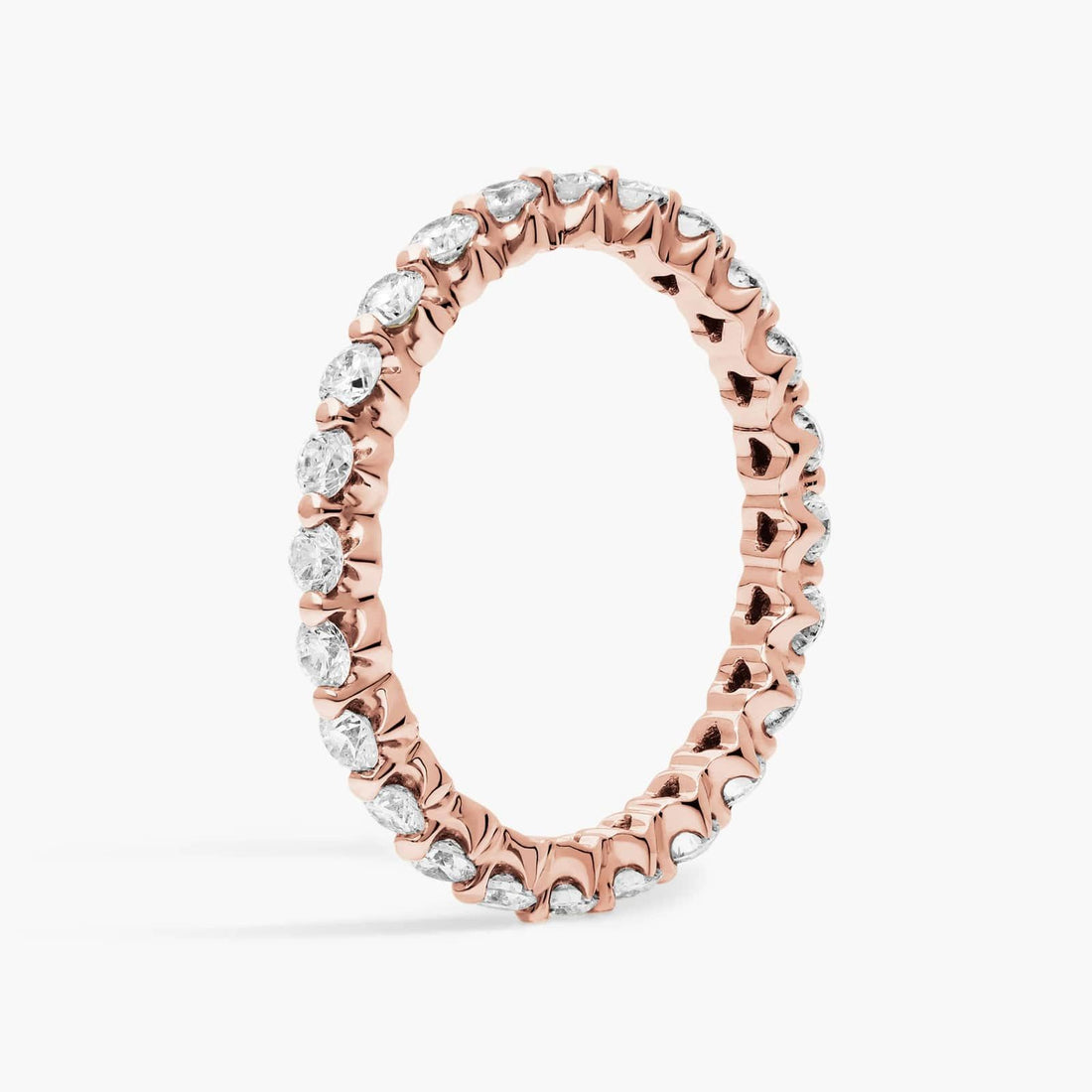 Floating Lab-Grown Diamond Eternity Ring In 10K/14K/18K Gold (1 Ct. tw. - F-G / VS2-SI1)