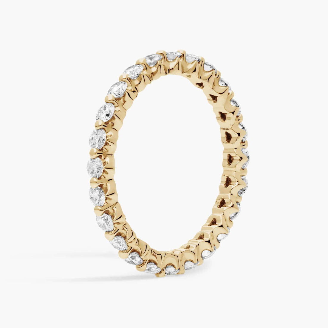 Floating Lab-Grown Diamond Eternity Ring In 10K/14K/18K Gold (1 Ct. tw. - F-G / VS2-SI1)