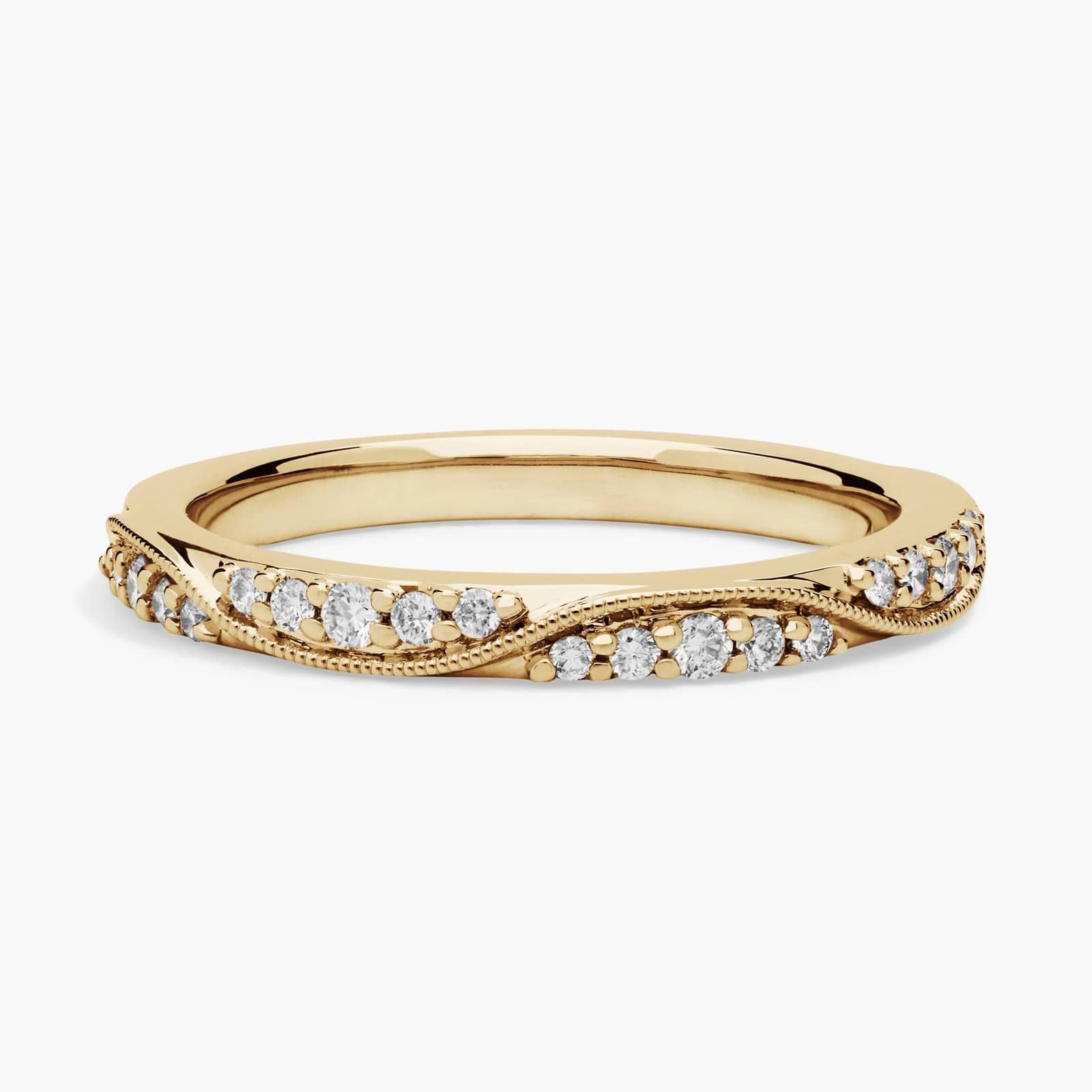 Fashion Diamond Ring in 10K/14K/18K Yellow Gold (1/5 Ct. Tw.)