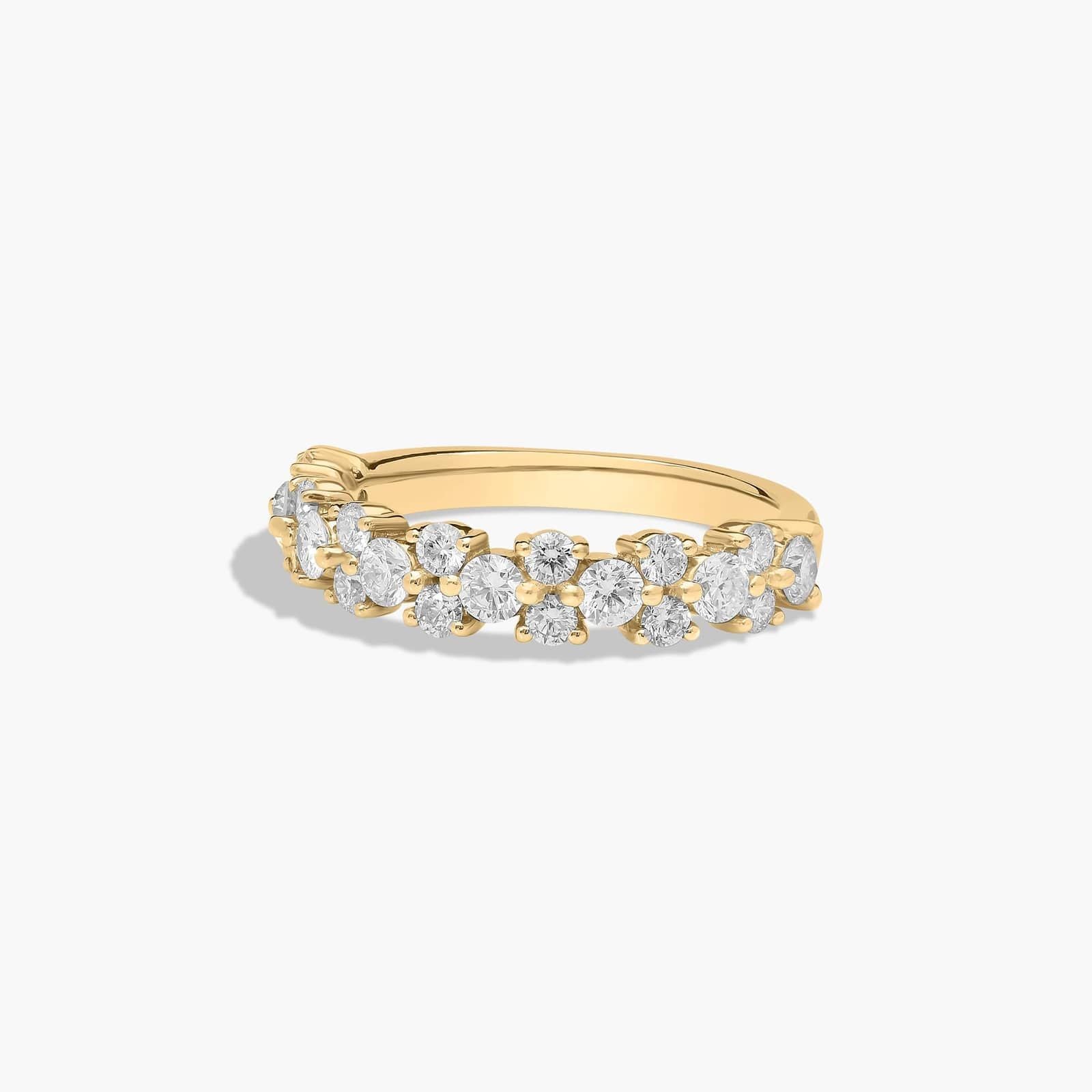 Butterfly Diamond Wedding Ring In 10K/14K/18K Gold (2.00mm)