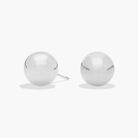 Classic Ball Stud Earrings in 925 Sterling Silver