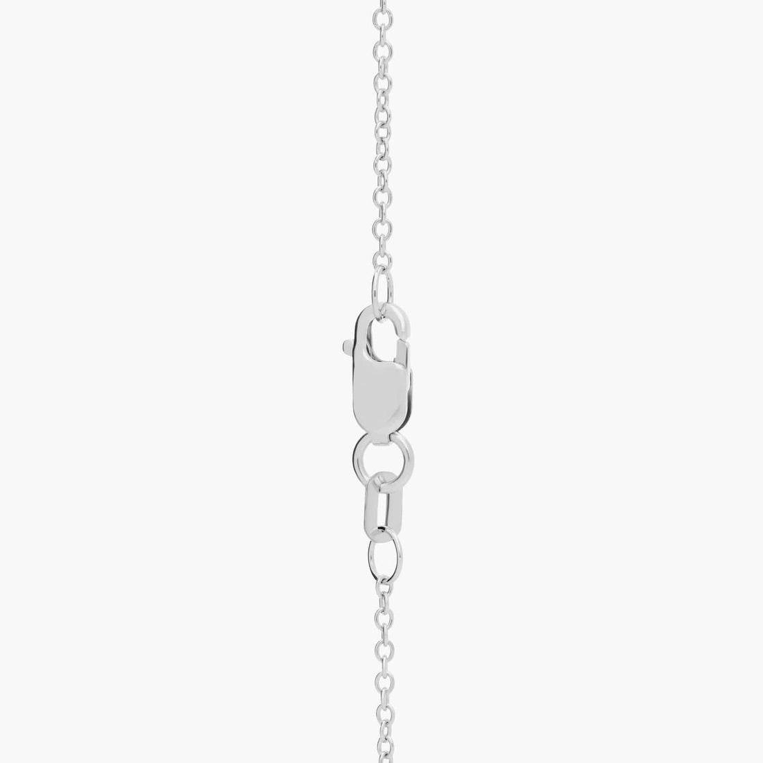 Riviera Diamond Bar Necklace in White Gold