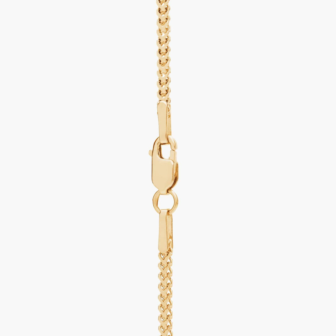 24" Franco Chain in Yellow Gold (1.3 mm)