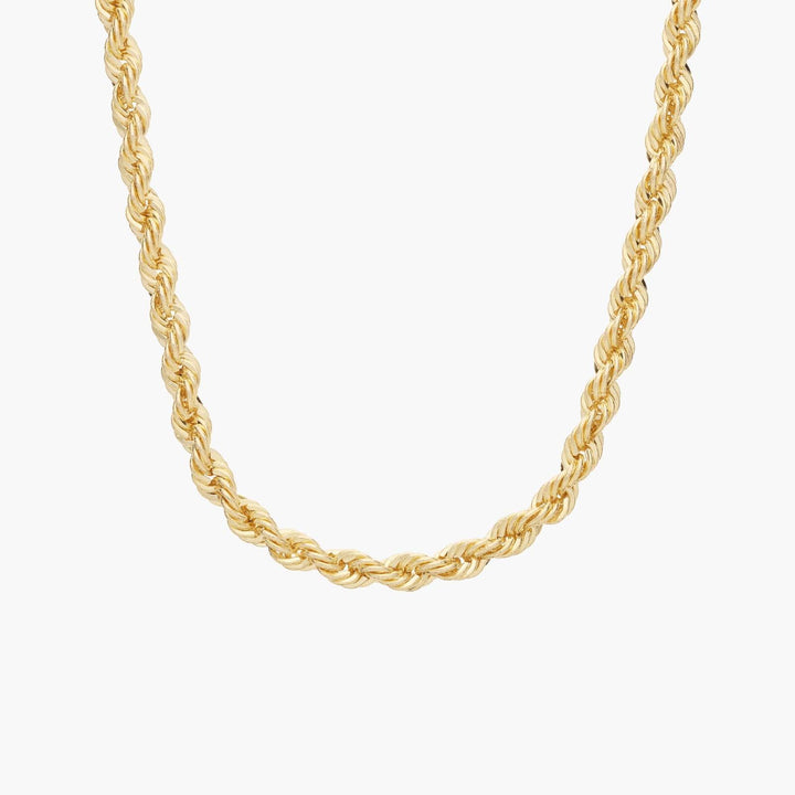 18" Rope Chain in Yellow Gold (3 mm)