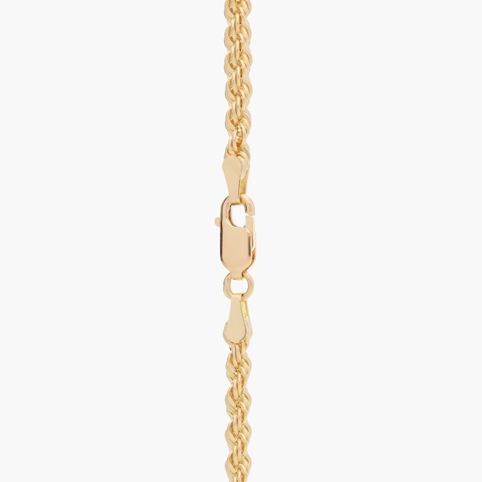 18" Rope Chain in Yellow Gold (3 mm)