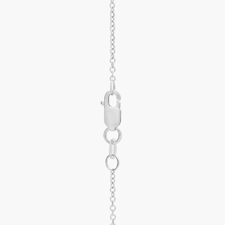 Double-Bail Diamond Solitaire Pendant In White & Yellow Gold (1/2 Ct. tw. - H-I / SI1-SI2)