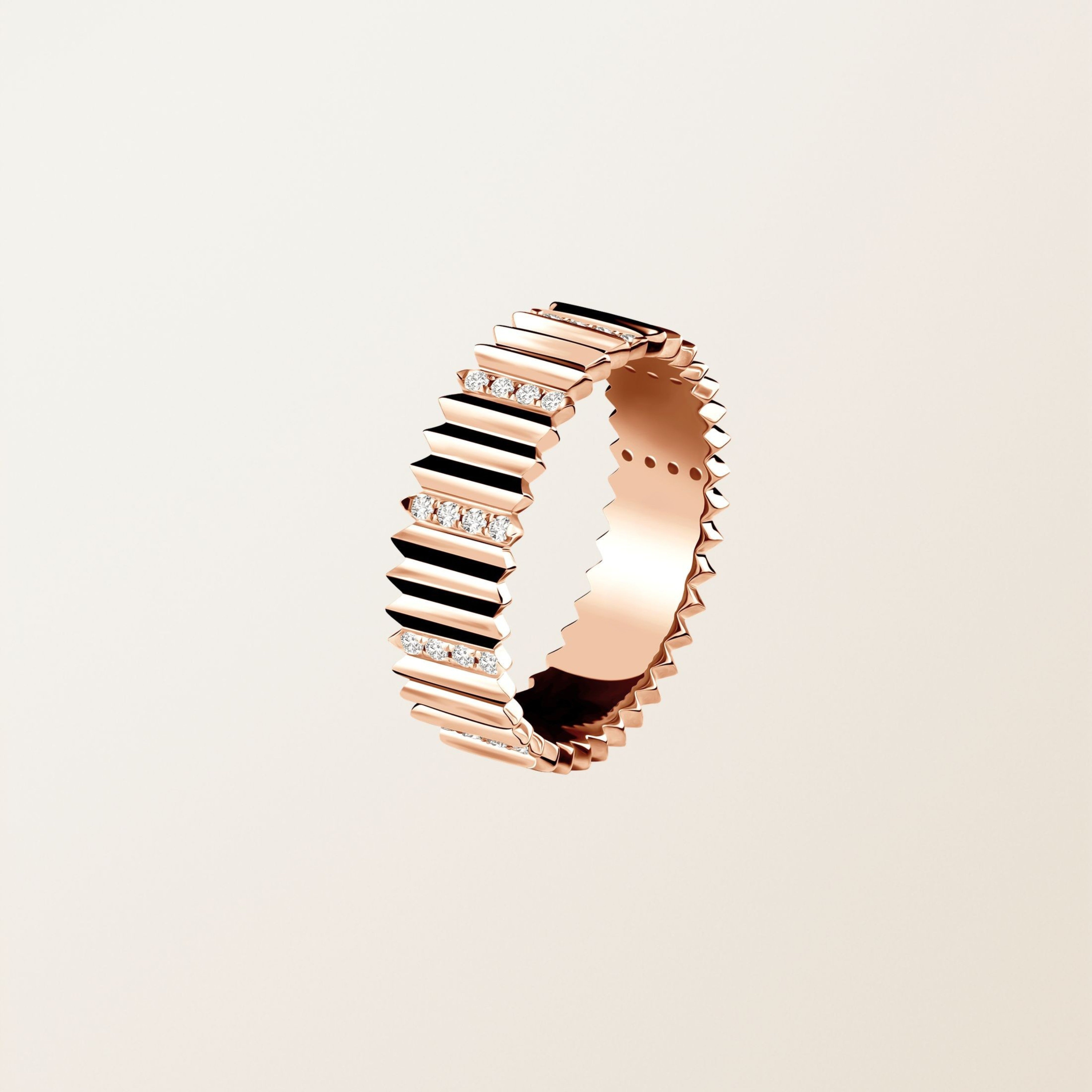 Imperium Diamond Band Gold Ring