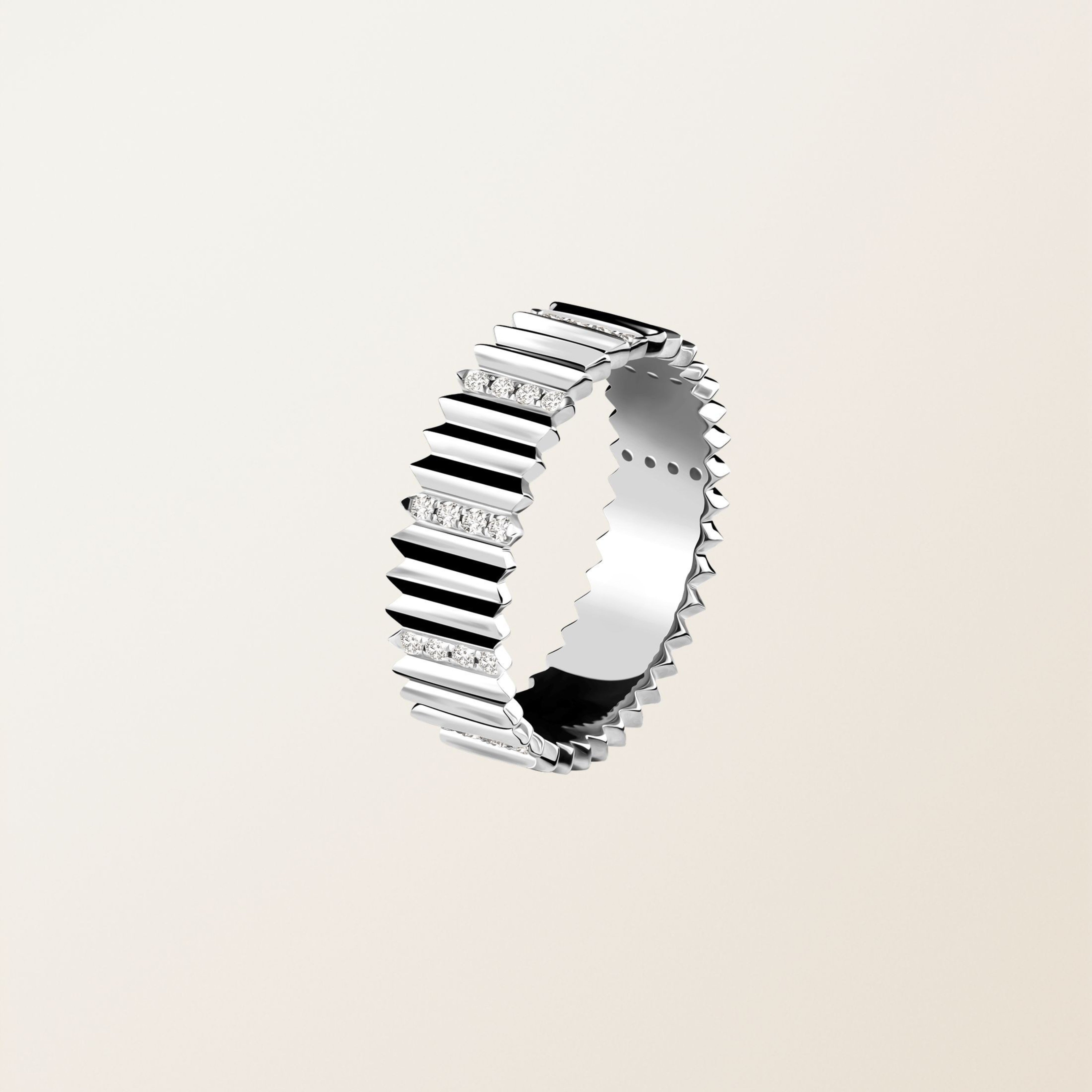 Imperium Diamond Band Gold Ring
