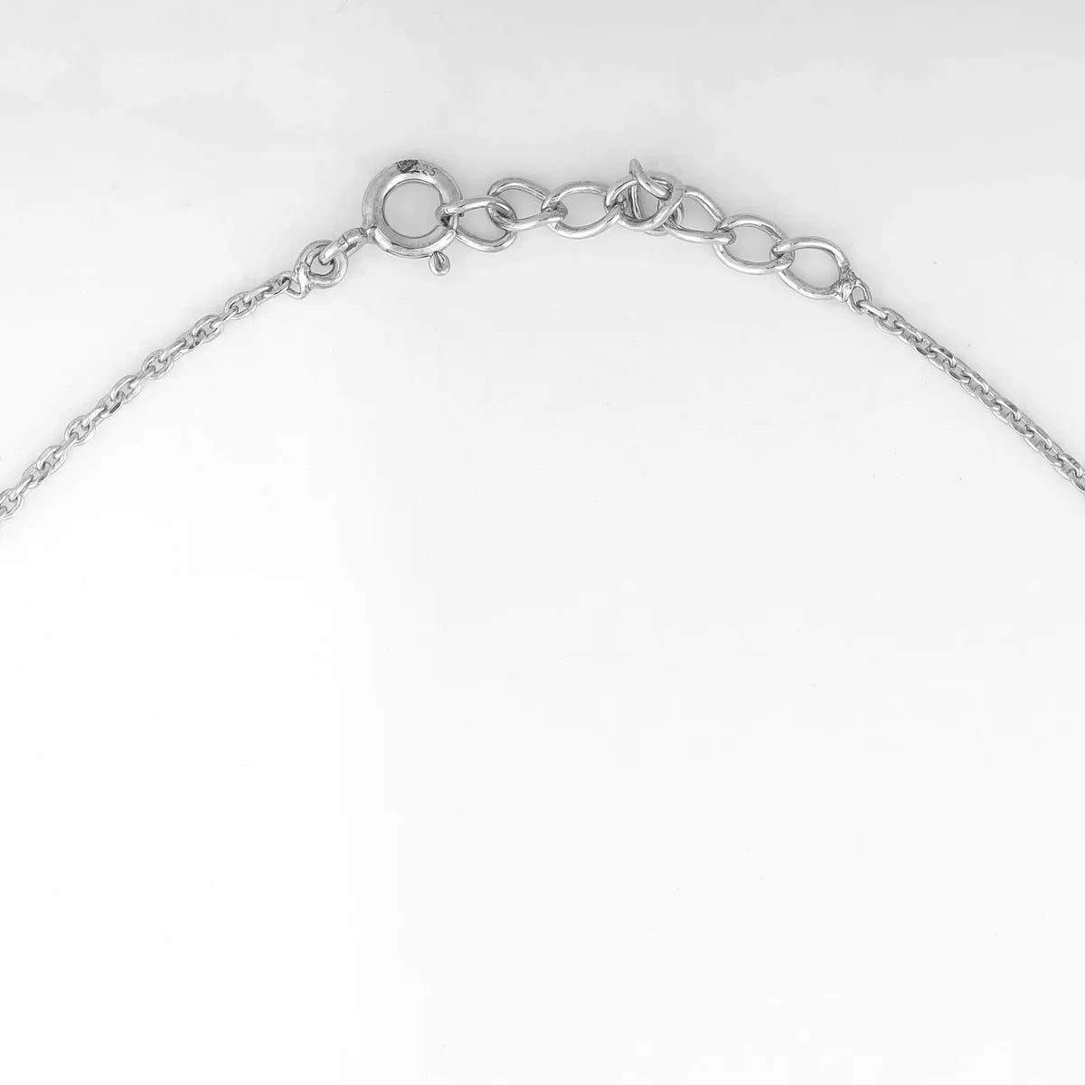 Blue Evil Eye Protection Anklet for Women Made With Pure 925 Silver