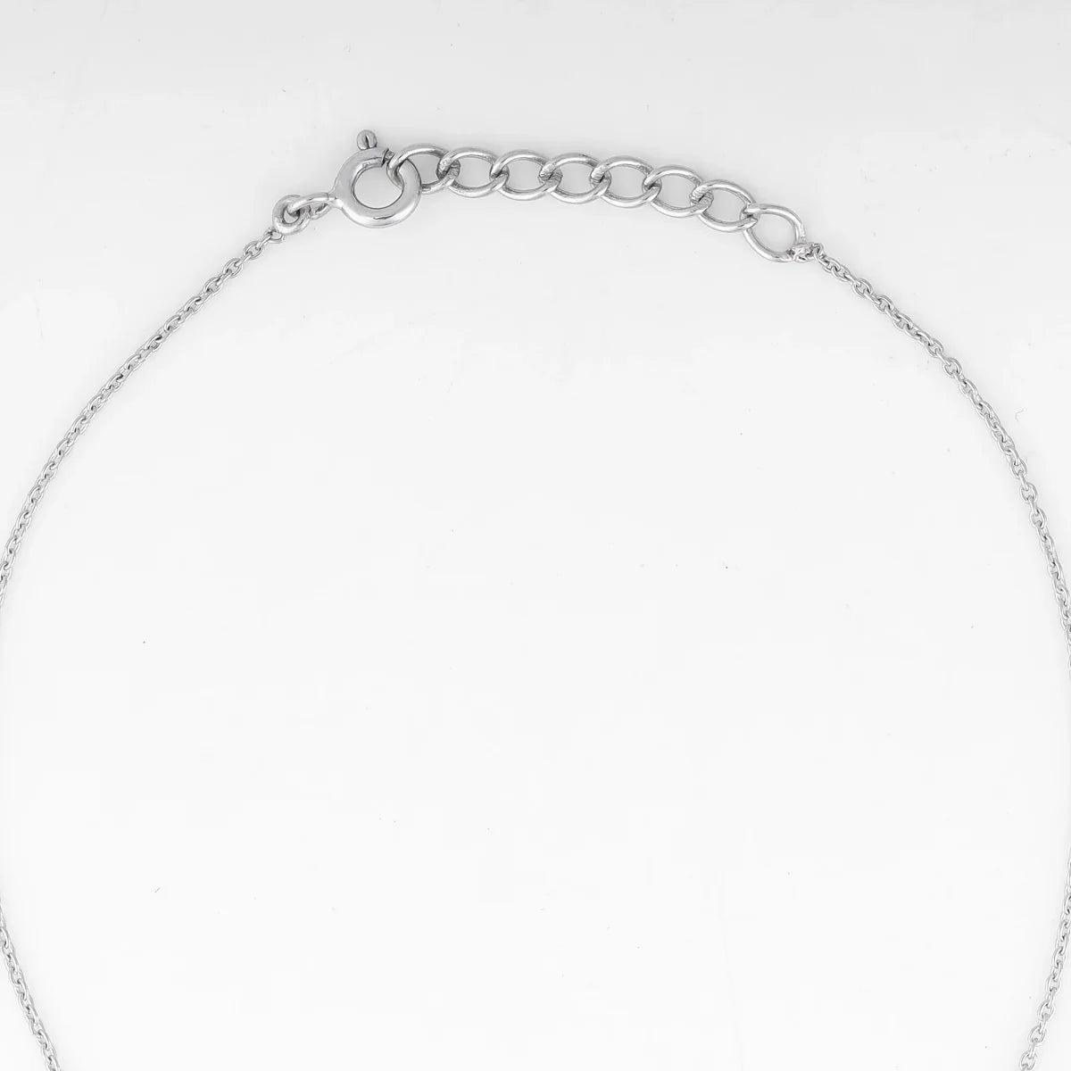 Diamond Studded Anklet Made With Pure 925 Silver