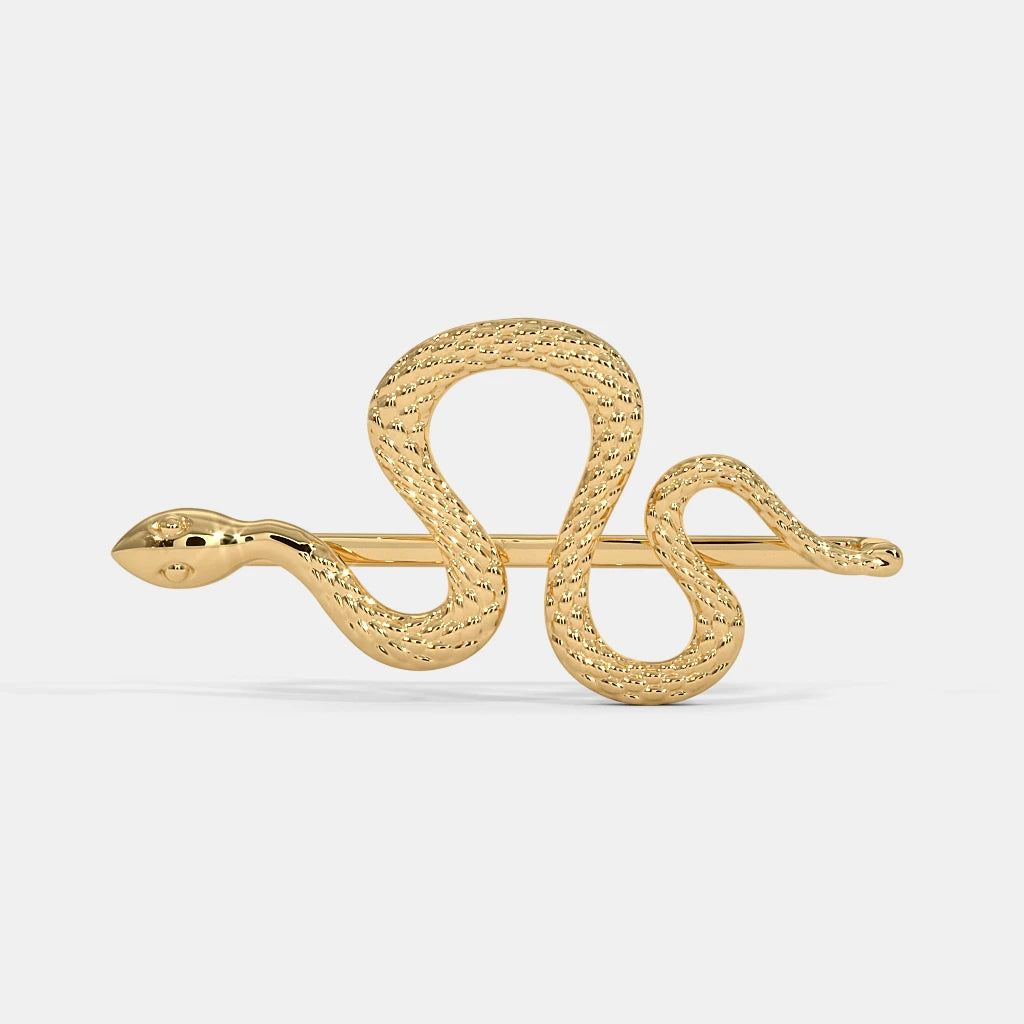 Gold Snake Watch Band Charm — Apple Watch Edition
