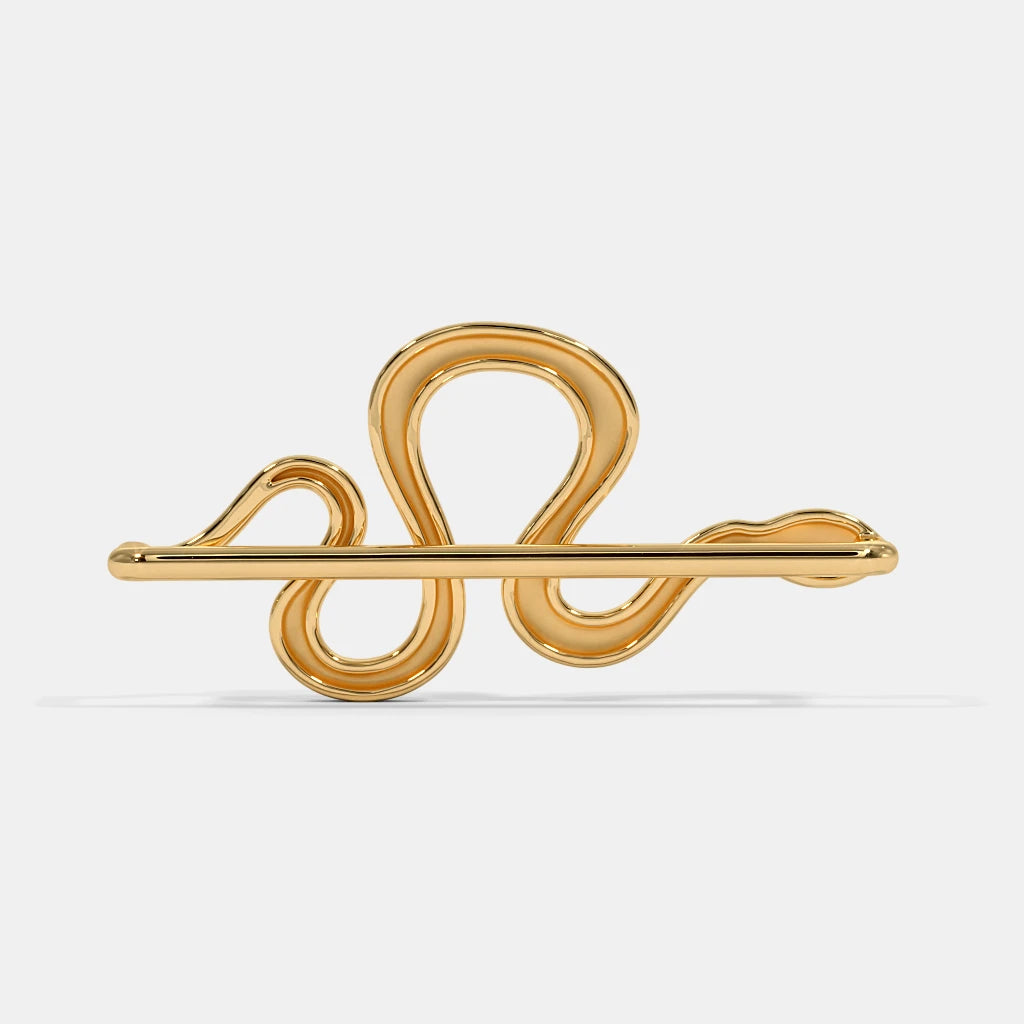 Gold Snake Watch Band Charm — Apple Watch Edition
