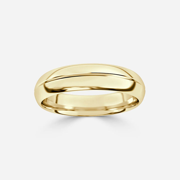 Grooved Court Profile Ring