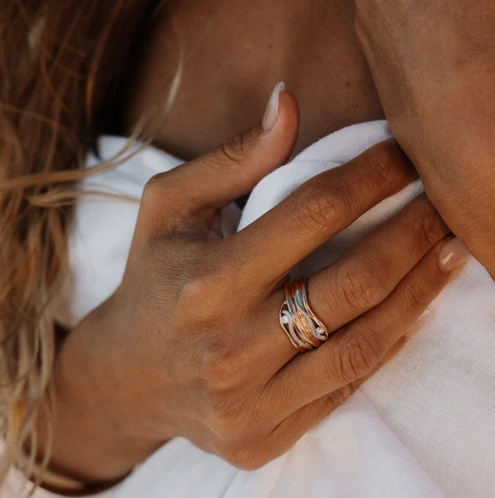 The Ondine Band Gold ring