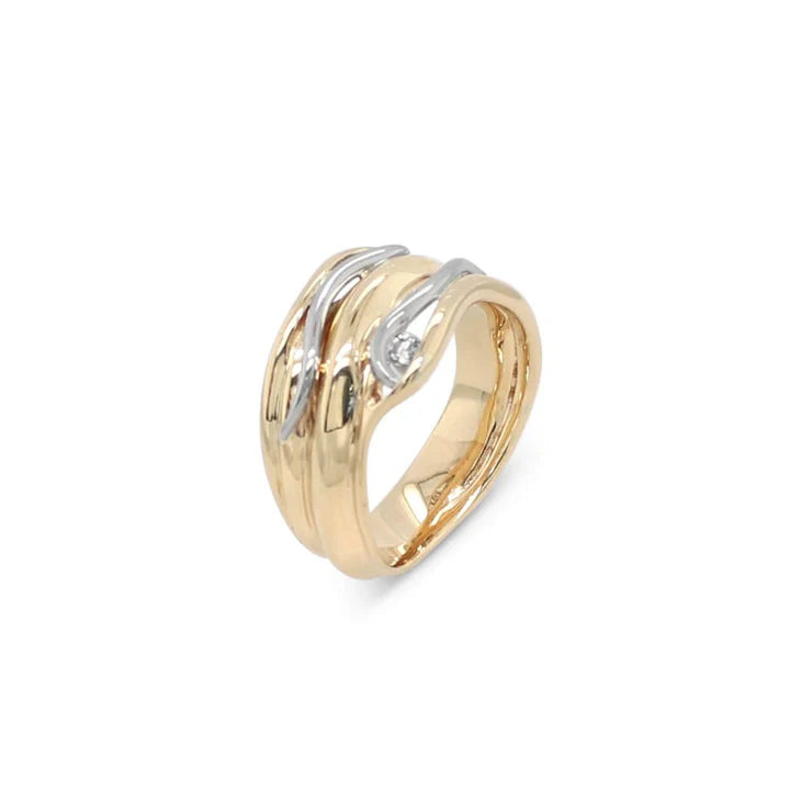 The Ondine Band Gold ring
