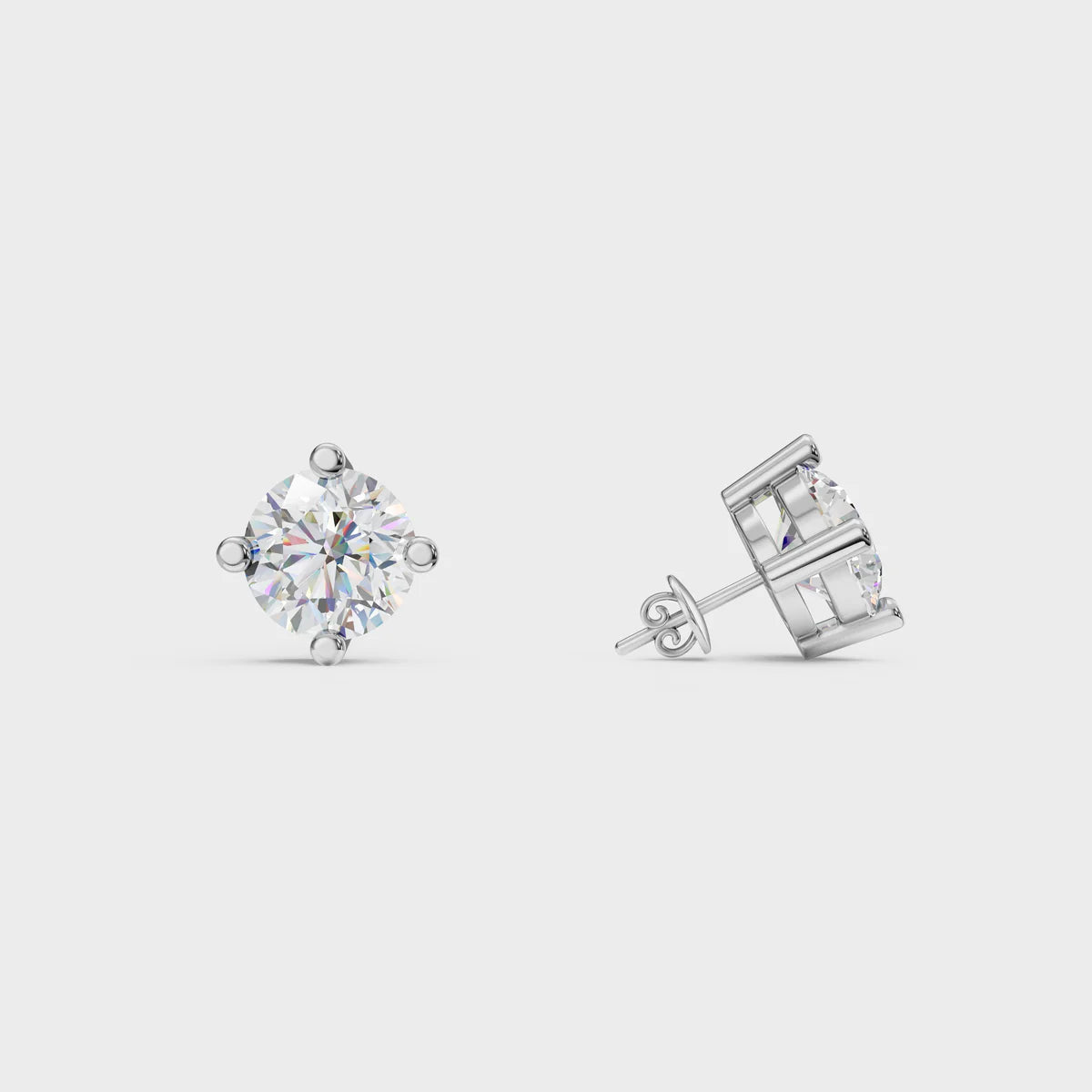 BVD jewels 925 Silver Round Earrings Or Mini Studs Silver Jewellery for Women & Girl's | Great for Gifting