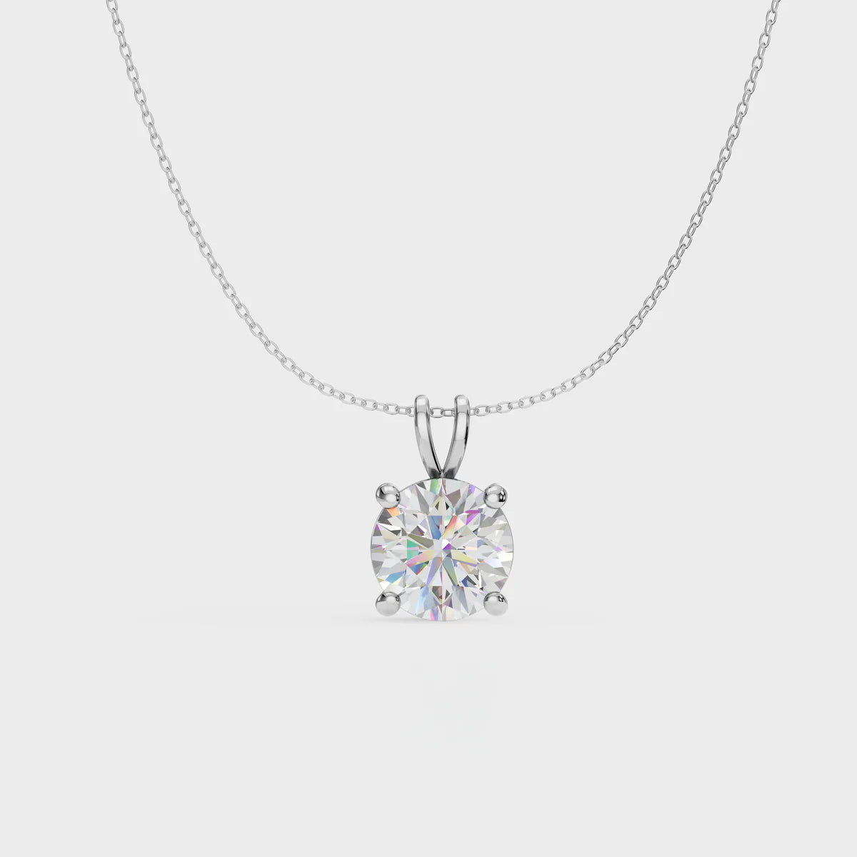 Round Shape Pendant Silver Jewellery for Women & Girl's | Great for Gifting Made With Pure 925 Silver
