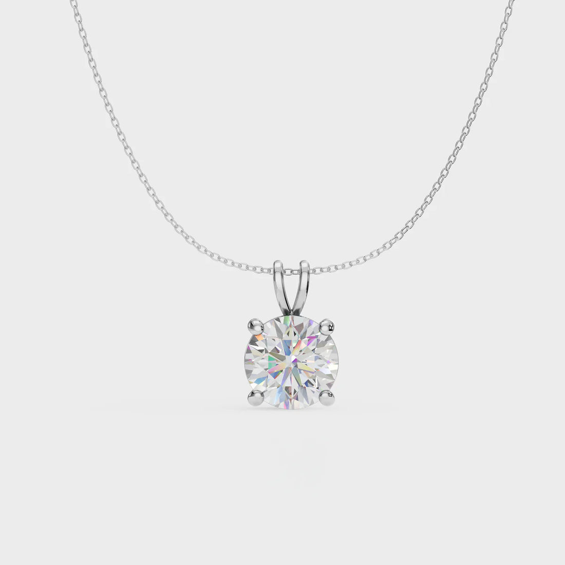 Round Shape Pendant Silver Jewellery for Women & Girl's | Great for Gifting Made With Pure 925 Silver