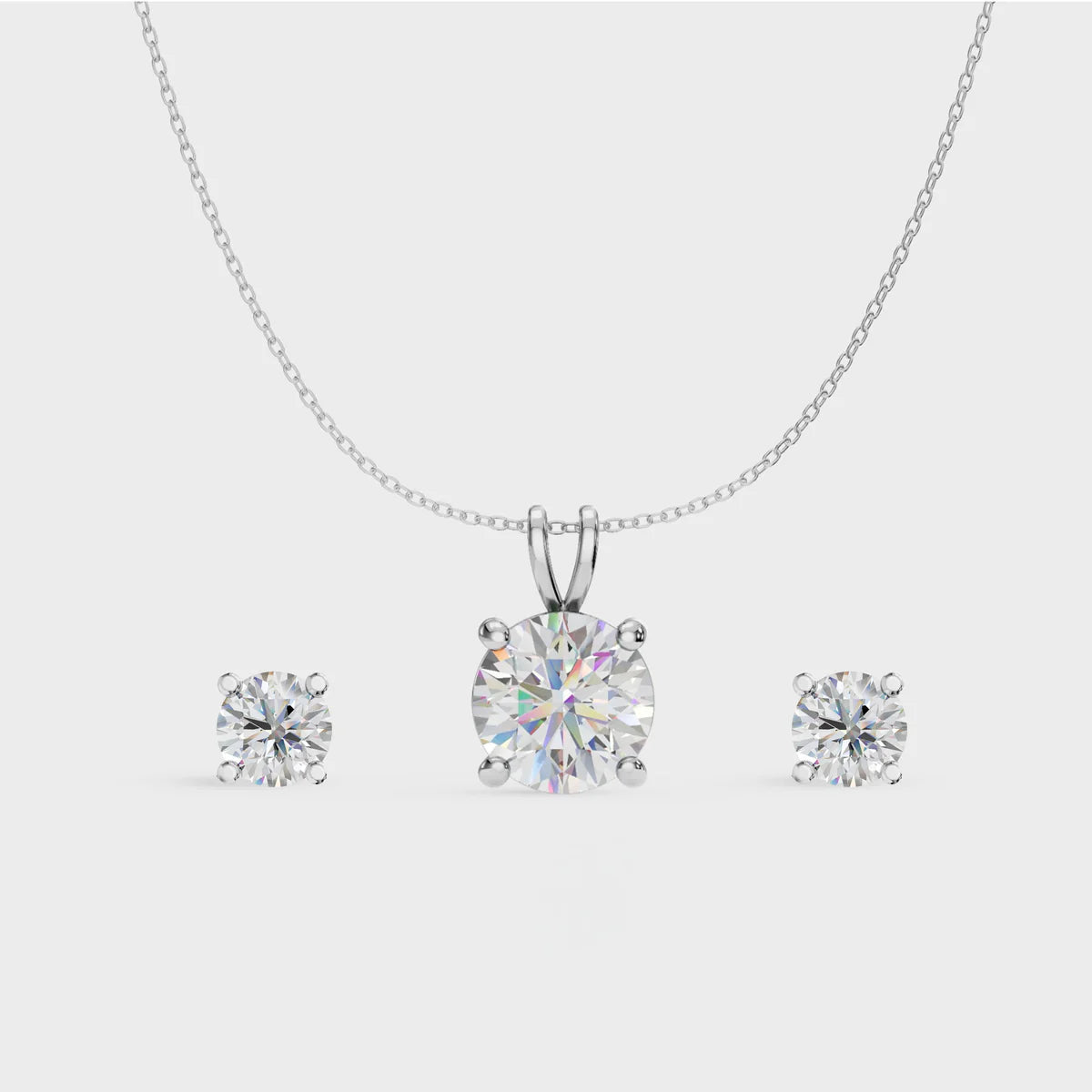 Round Shape Pendant Silver Jewellery for Women & Girl's | Great for Gifting Made With Pure 925 Silver