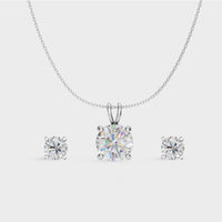 Round Shape Pendant Silver Jewellery for Women & Girl's | Great for Gifting Made With Pure 925 Silver