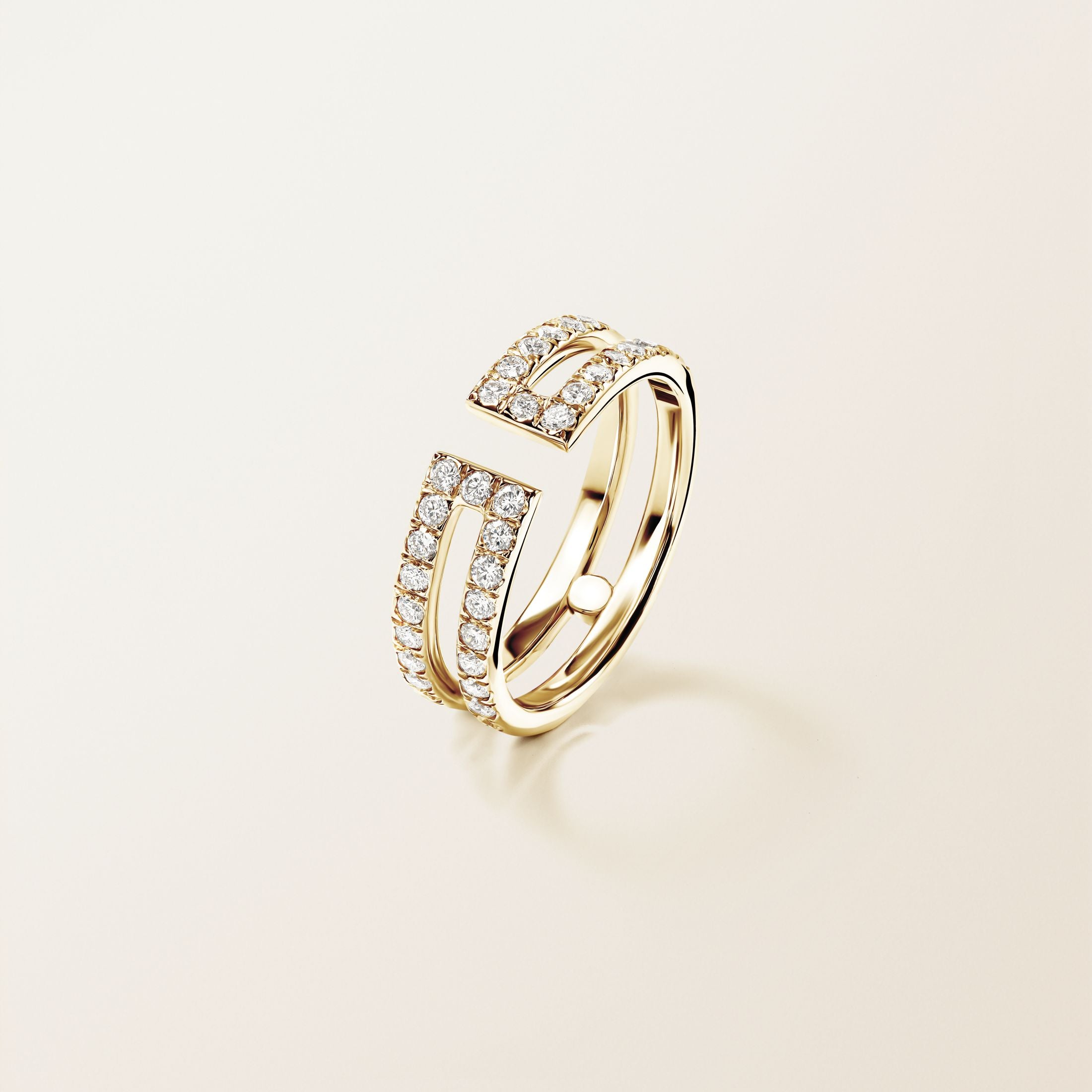Harmony Loop Diamond Ring
