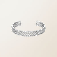 Scallop Weave Diamond Bracelet