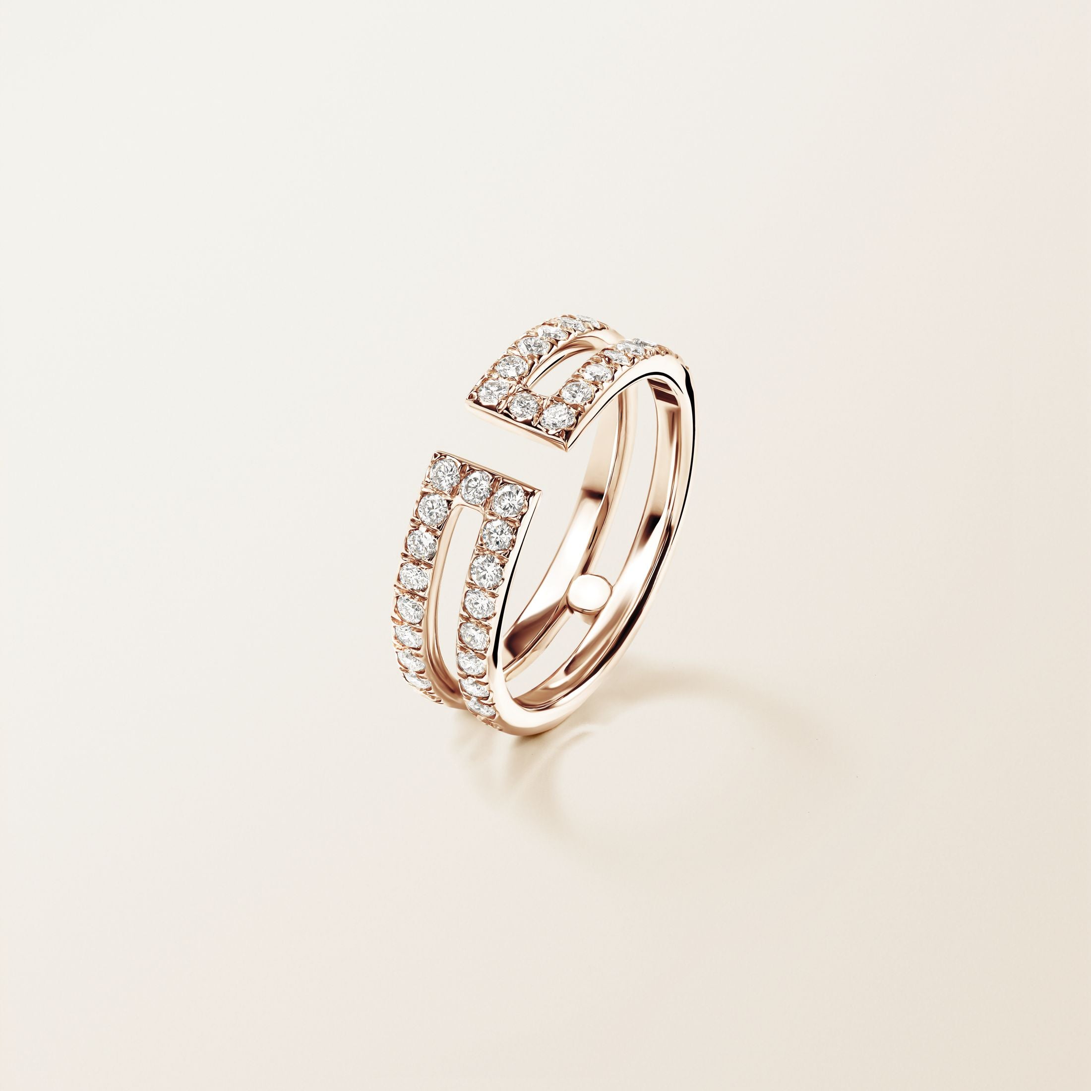 Harmony Loop Diamond Ring