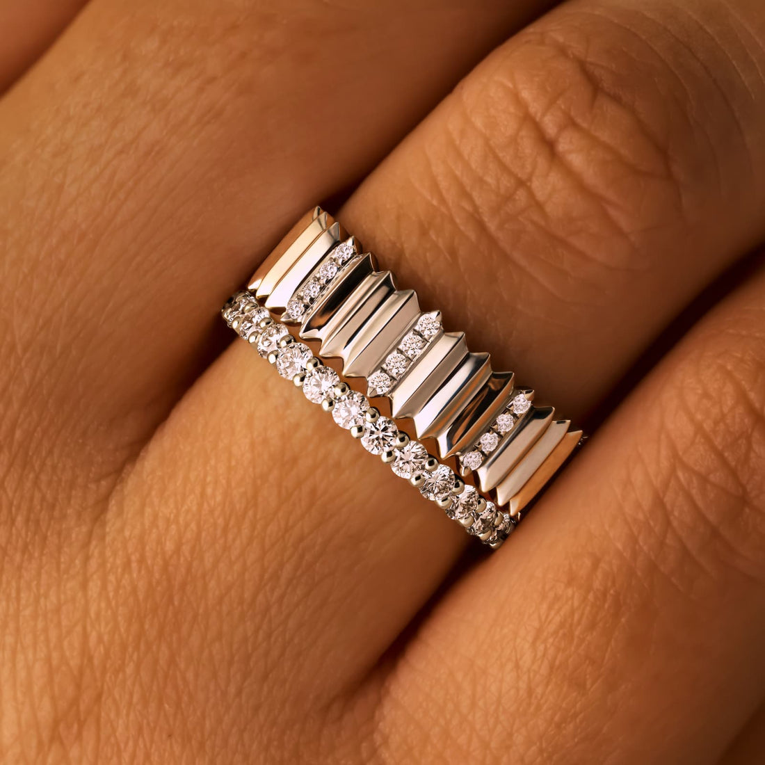 Imperium Diamond Band Gold Ring